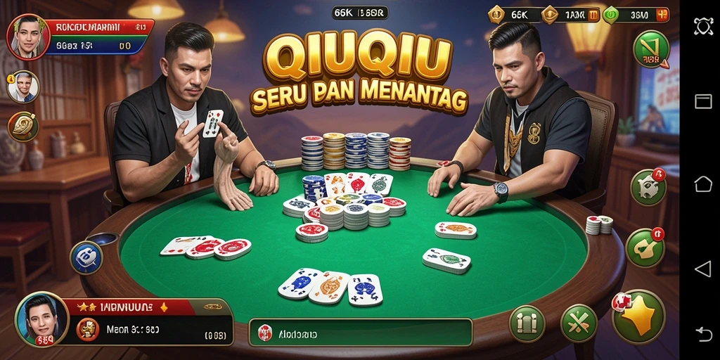 Screenshot gameplay QiuQiu yang menarik dan seru.