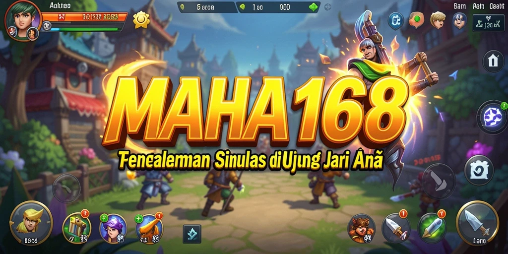 Tampilan gameplay MAHA168 yang menarik dan penuh tantangan.