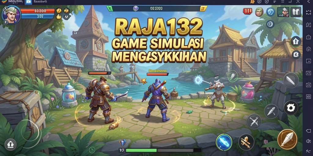 Screenshot gameplay RAJA132 menampilkan momen menarik dalam simulasi.