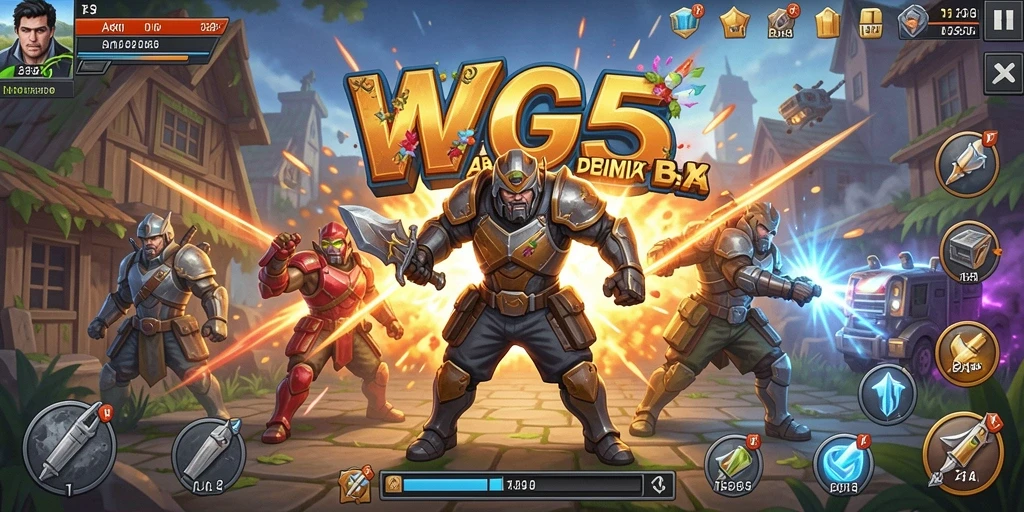 Tampilan gameplay WG87 yang penuh aksi dan petualangan.